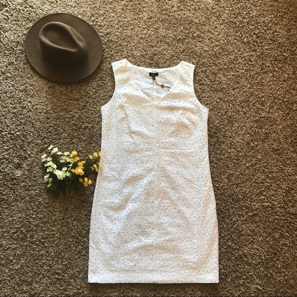 Talbots Dresses & Skirts - NWT Talbots Floral Eyelet Detailed Shift Dress